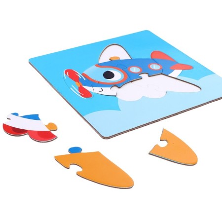 Puzzle-soroter 4 in 1 "We go, fly, we float"-2