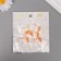 Decor for creativity plastic "Rabbit with carrots" set of 6 pcs 2x2.3x0.8 cm