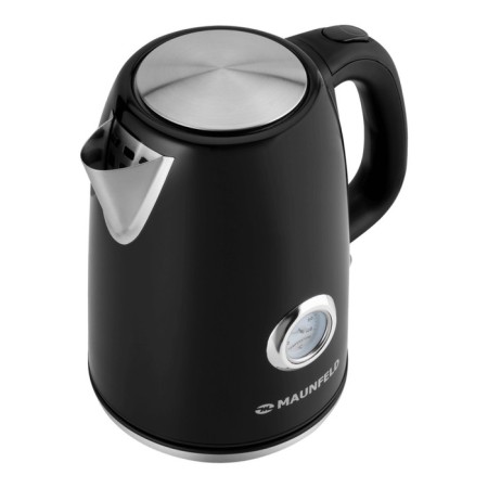 Teapot Maunfeld MFK-624B, Metal, 1.7 l, 2200 watts, black-1