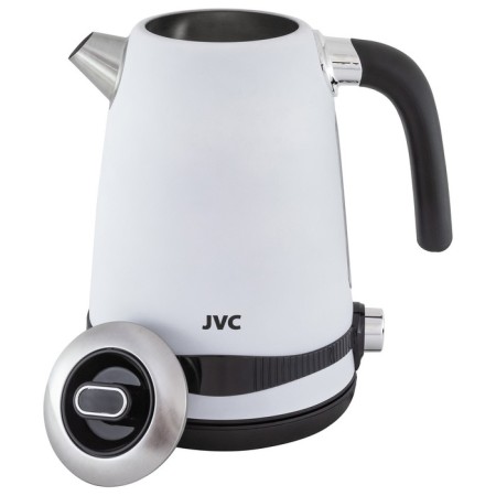 Teapots JVC JK-KE1730, metal, 1.7 l, 2200 watts, white-2