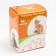 Ball with feathers for cats, 3.4 cm, packing 50 pcs, mix of flowers