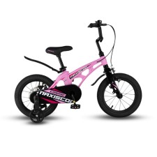 Велосипед 14'' Maxiscoo Cosmic Стандарт Плюс, цвет розовый матовый
