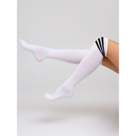 Women's golfs, size 23-25, black and white color, 2 pairs-1