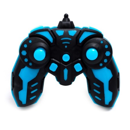 Radio-controlled car-controlled “Tricky”, light, works on the battery, the color is blue-4