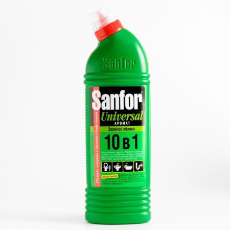 Sanfor Green Apple, Antimicrobial, Gel, Universal, 750 ml