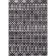 Rectangular carpet EFOR ECLIPSE, size 160x230 cm, color D.Gray/D.Gray