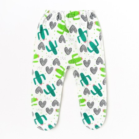 Children's sliders, white color/cacti, height 56 ​​cm