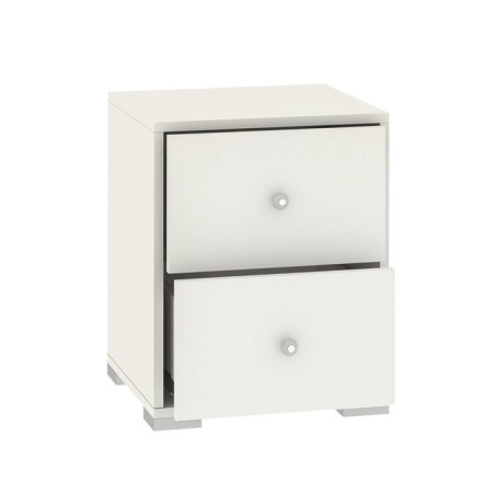 Bedside table, 400x374x501, white-1