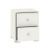 Bedside table, 400x374x501, white