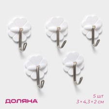 Hooks of self -adhesive deed 