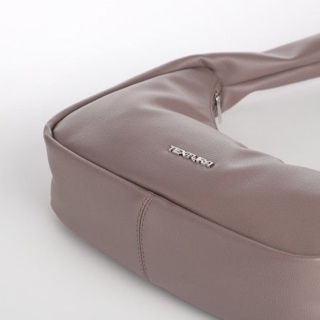 Women's bag Textura, baguette, small size, beige color-4