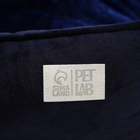 Lynchik for cats and dogs velor Pet Lab, 70 x 65 x 15 cm, blue-2