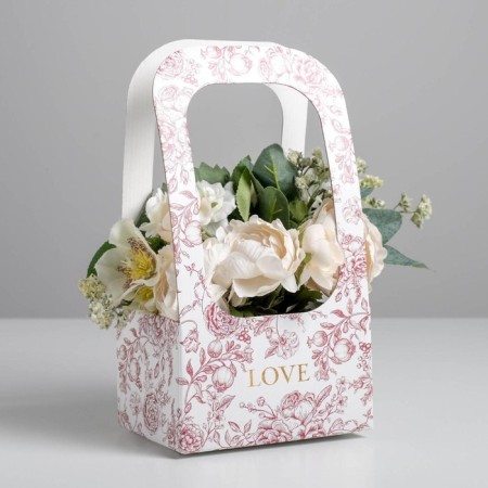 Flowers-Flowers, 17 × 12 × 32 cm.
