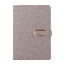 Organizer A5, with a knife, 100 sheets in a ruler, PVC cover, gray