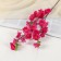 Artificial flowers "Sakura tenderness" 4x60 cm, raspberry