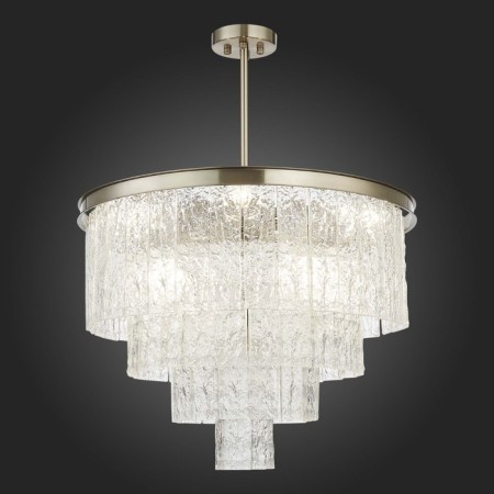 Ceiling Ceiling ST LUCE. SL1230.102.08. Stabia. 8x60 W, E14, 60x60x75 cm, Nickel color-2