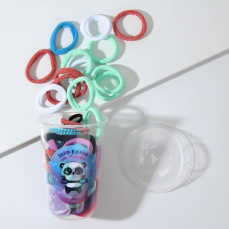 Hair elastic bands, Life in buzz, 46 pcs.
