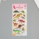 Plastic sticker soft "dinosaur era" mix 22x10 cm