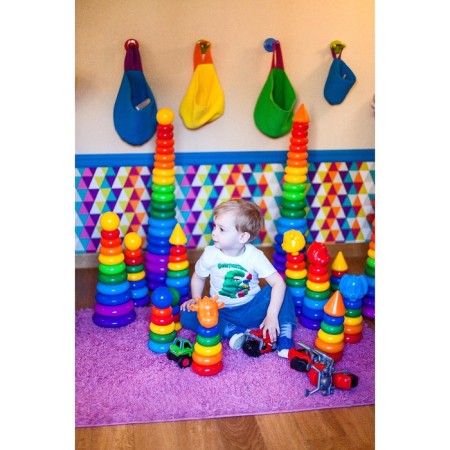 Giant pyramid, 20 rings with a cone-4