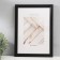 Photo frame Plastic "Mira" 21x29.7 cm, (A4) 640257-A4, black (plastic screen)