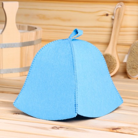 Classic Blue Bath Hat
