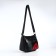 Women's bag with lightning, black color