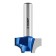 Frases groove bison 28740-25.4, shaped No. 1, r = 6.3 mm, 25.4 x 14 mm