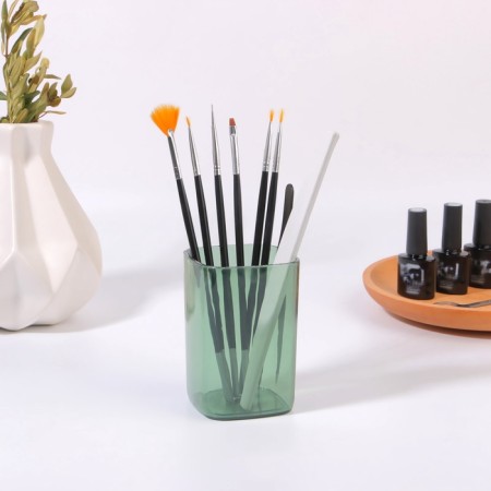 Storage for storage of manicure/cosmetic supplies "brightness", square, 6.5 × 6.5 × 9.5 cm, color mix-2