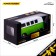 Metal Metal Volkswagen Transporter T1, 1:32, doors, inertia, green color open