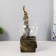 Plasma ball "Statue of Liberty" gold 14x10x16 cm Risalux