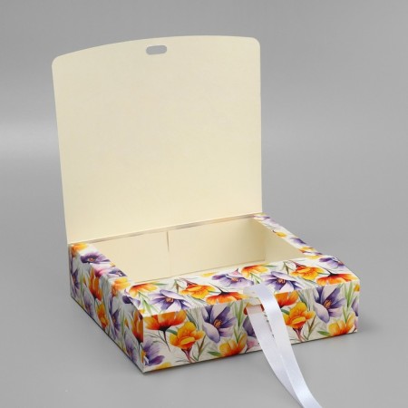 Gift folding box, packaging, “congratulations”, 20 x 18 x 5 cm-2