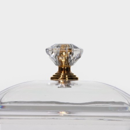 Glass Menacle on the stand "Gold", 19.5 × 19.5 cm-3