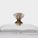 Glass Menacle on the stand "Gold", 19.5 × 19.5 cm