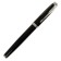 Handle Gift ball in the leatherette case, black body with silver