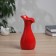 VAZ Coramics Table "Thiago" grace, 16.5x7 cm, red