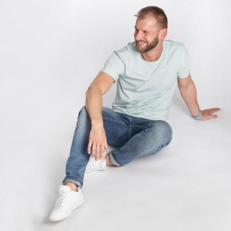 T -shirt SL by KAFTAN "BASIC", 46, Heavenly-5
