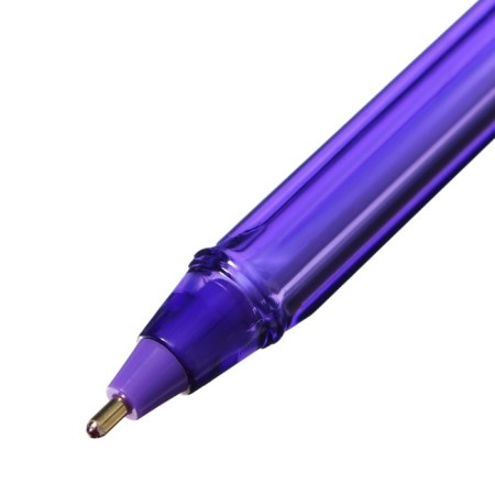 A set of ballpoint pens 10 colors, Carioca "Fiorella", Node 1.0 mm, fluorescent ink, mix-6