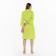 Women's waffle robe and I am 3/4 sleeve, size 54-56, light green, 100% cotton, 200g/m2
