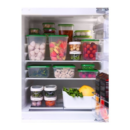 A set of rod containers, 17 pcs, the color is transparent / green-2