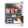 A set of rod containers, 17 pcs, the color is transparent / green