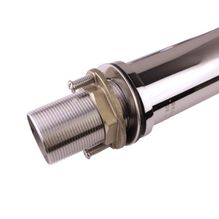 Bronze de Luxe Scandi 1452C shell mixer, single -leaf, pour 134 mm, chrome-2