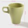 Mug ceramic shares Coffee Break, 280 ml, green color