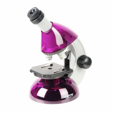 Microscope micromed atom 40x-640x, color amethyst