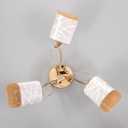 Bunt chandelier 3x60W E27 gold-3