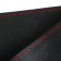 Torso steering wheel, 38 cm, artificial leather, red