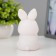 Nightmare "Cute Bunny" LED 2W from 3xlr44 batteries is white-pink 6.5x7x12 cm Risalux