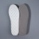 Insoles (PU, polyester) Amortize university 40-45R-r 28cm (pair) Gray package SS