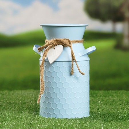 Kashpo - Vase "Kira" Blue, 19x10x10cm-1