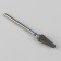 Cool fiber for manicure “cone”, average cut, 6 × 15 mm, in a plastic case