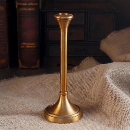 Aluminum candlestick "Roman" per 1 candle 9.5x9.5x24 cm-1